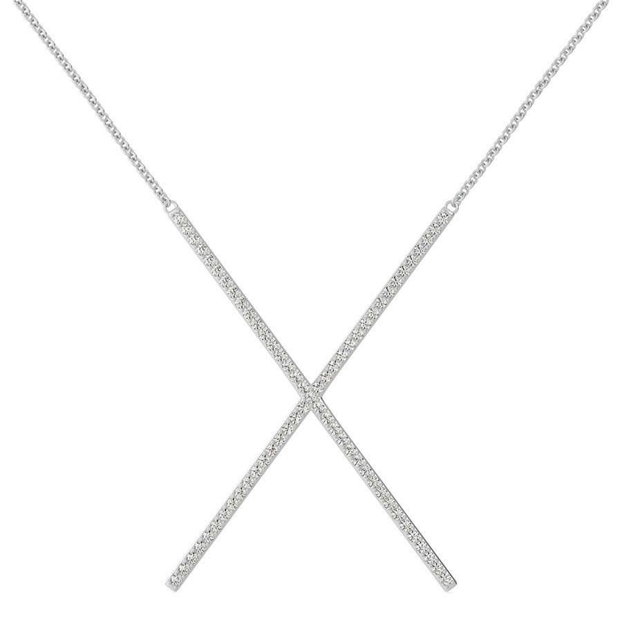 X Bar Pendant 1 1/4 Inch