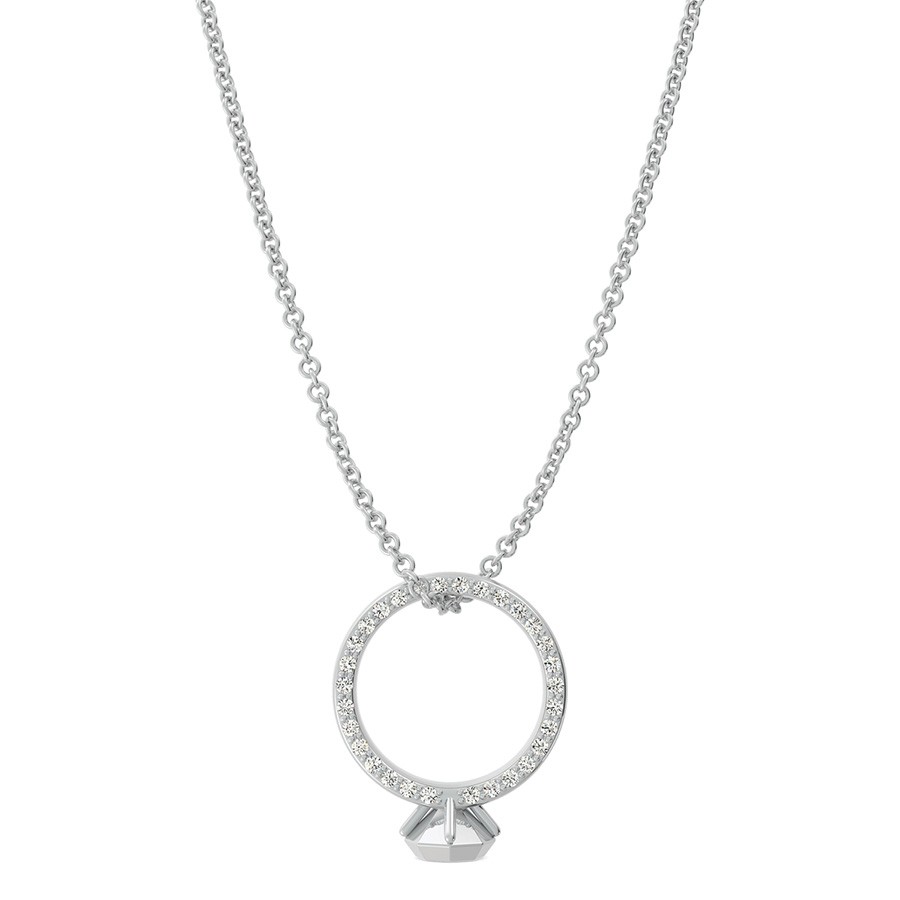 Monopoly Ring Charm Pendant