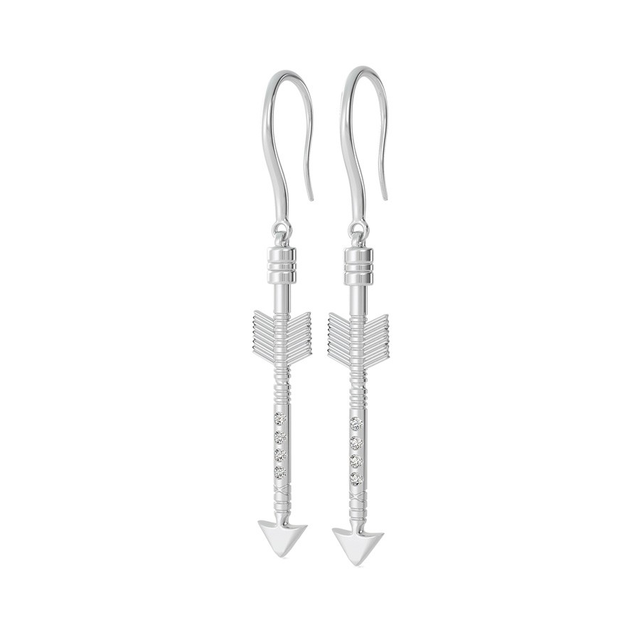Tribal Arrow Dangle Earrings