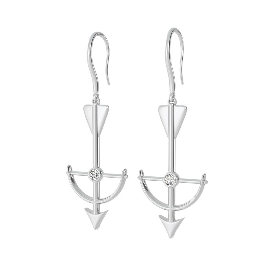 Arrow and Bow Earrings