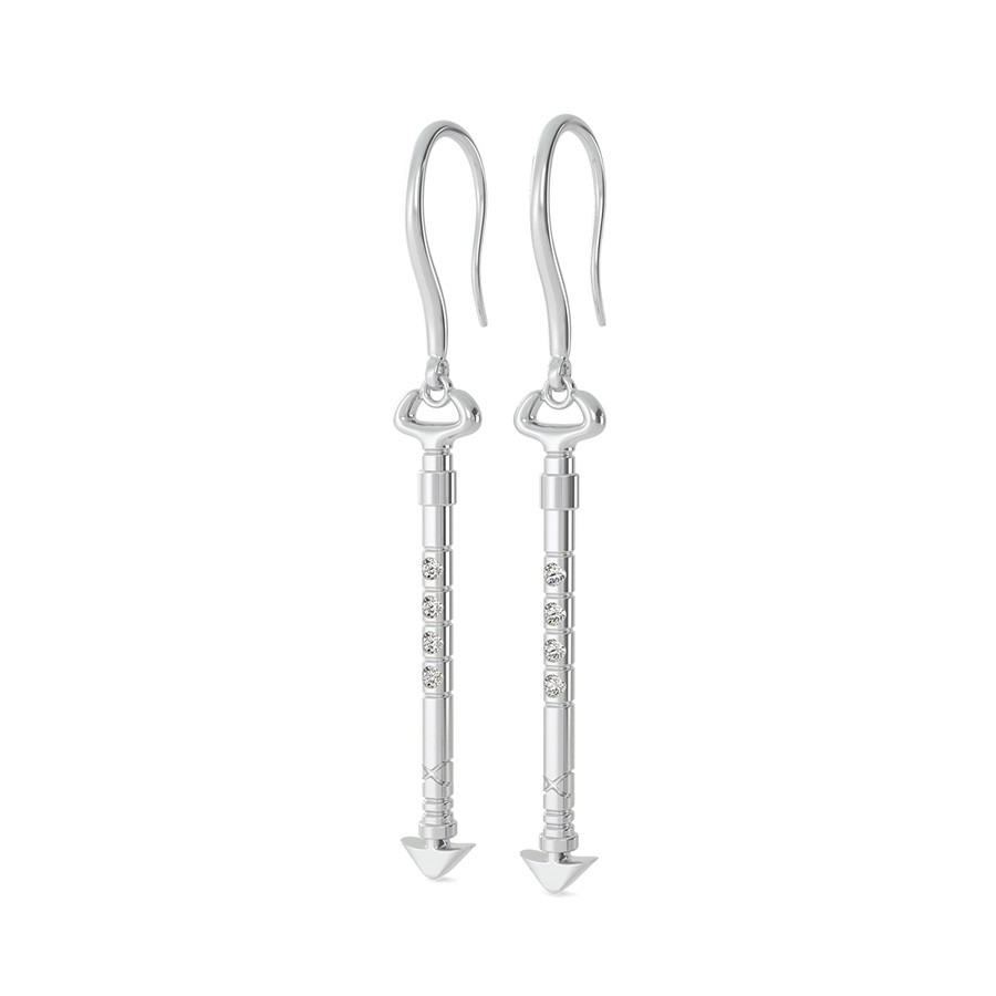 Tribal Arrow Dangling Earrings