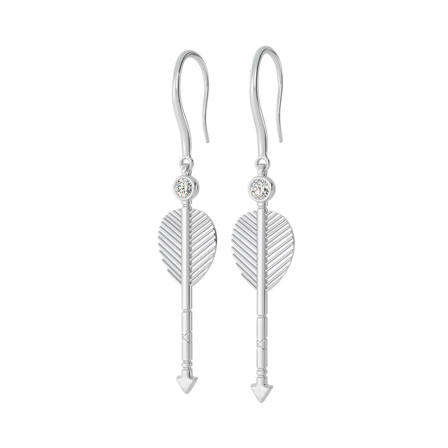 Arrow Dangling Earrings