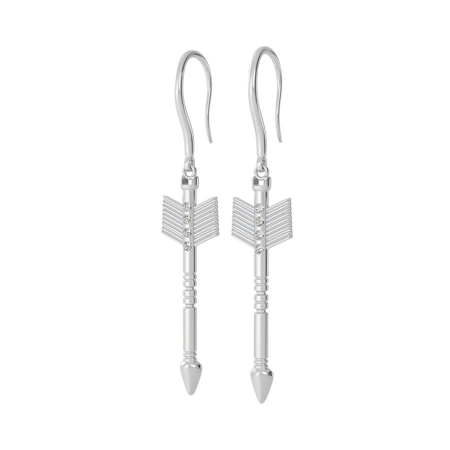 Ethnic Arrow Dangling Earrings