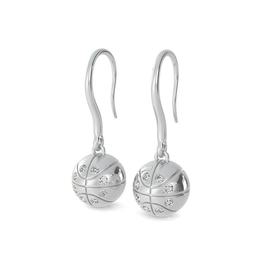Basketball Earrings