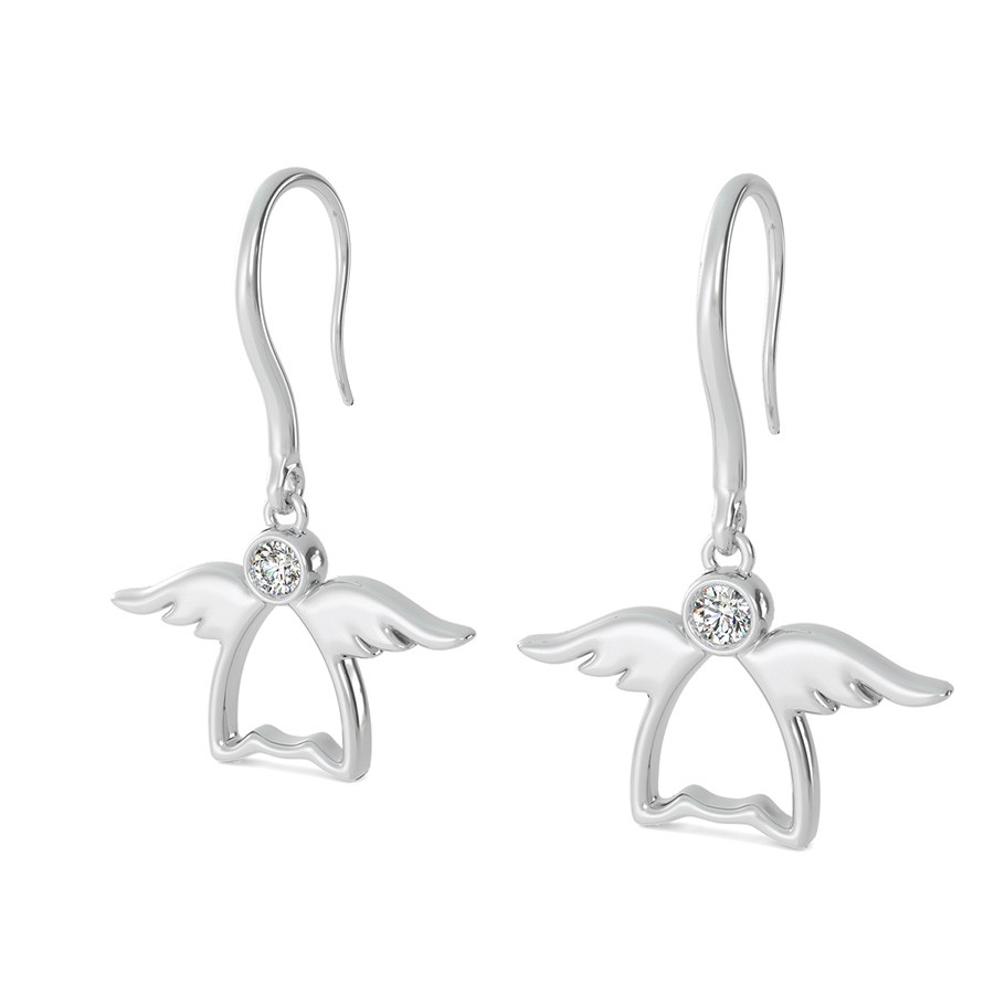Angel Charm Earrings