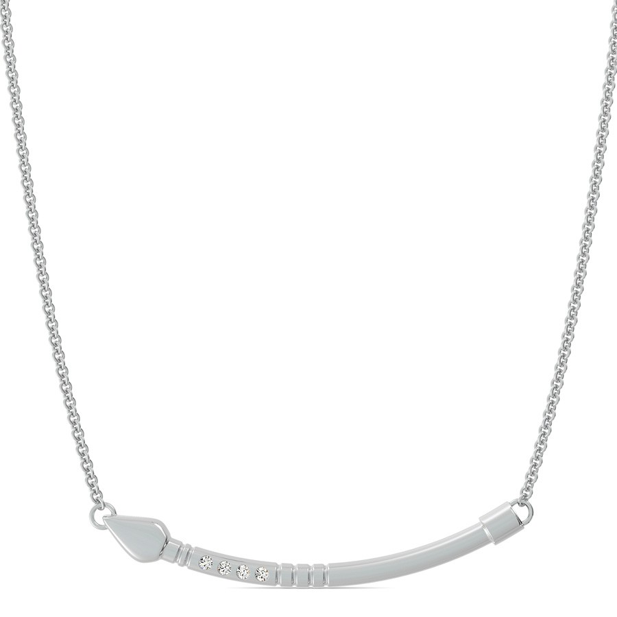 Curved Arrow Pendant