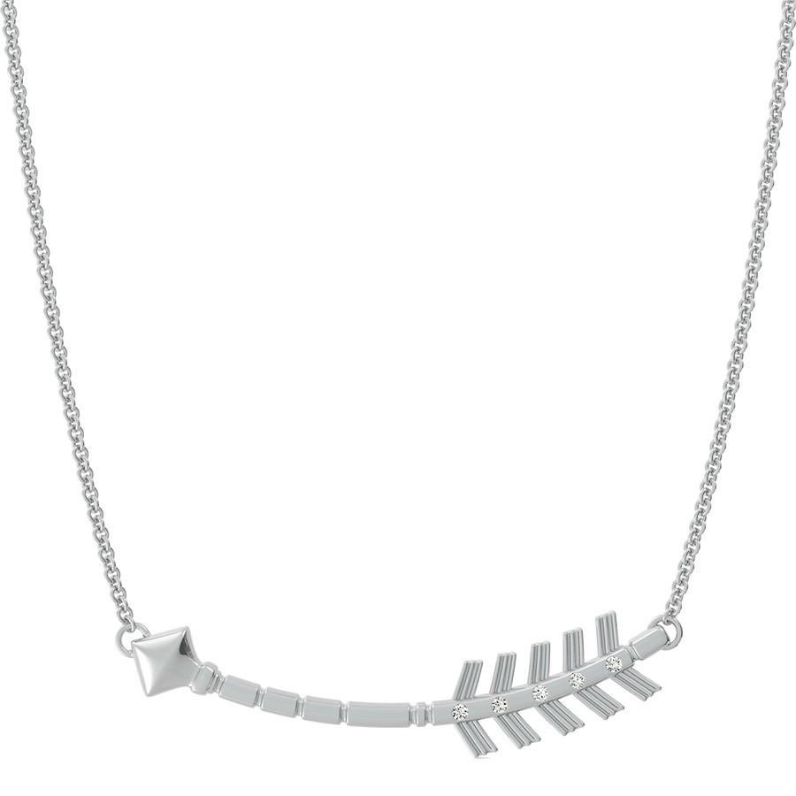 Ethnic Curved Arrow Pendant