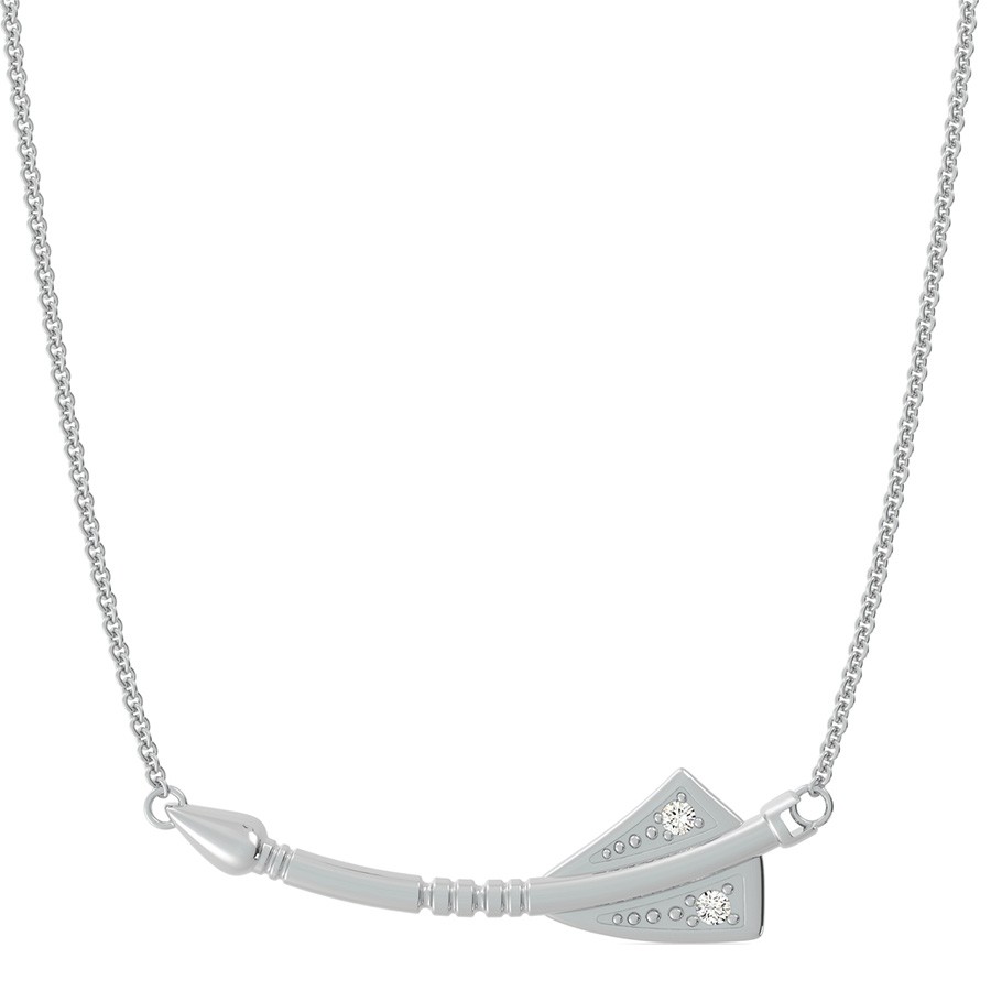 Native Curved Arrow Pendant