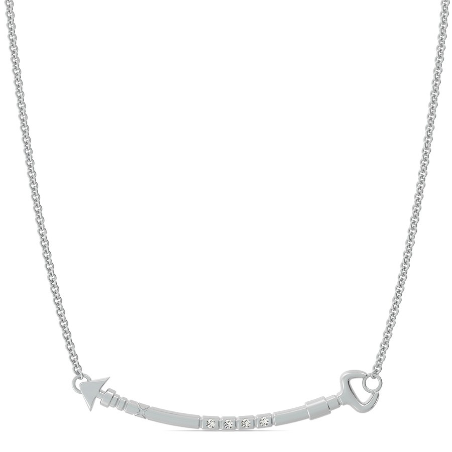 Tribal Curved Arrow Pendant