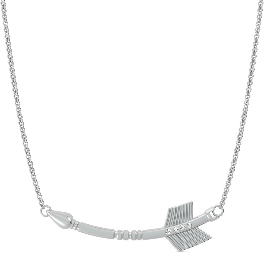 Ethnic Curved Arrow Pendant