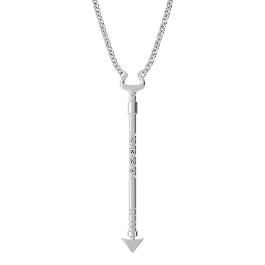 Tribal Arrow Drop Pendant