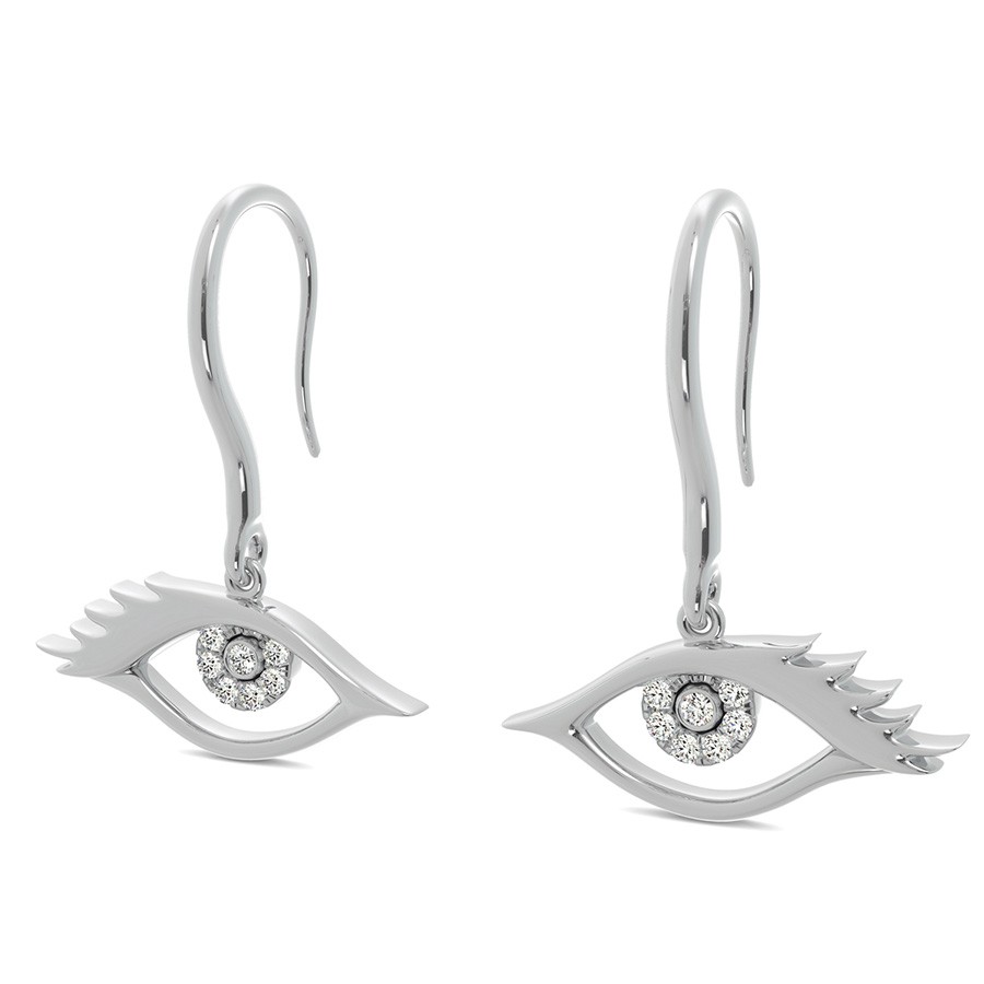 Eye Charm Earrings