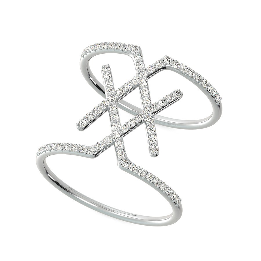X Skinny Ring
