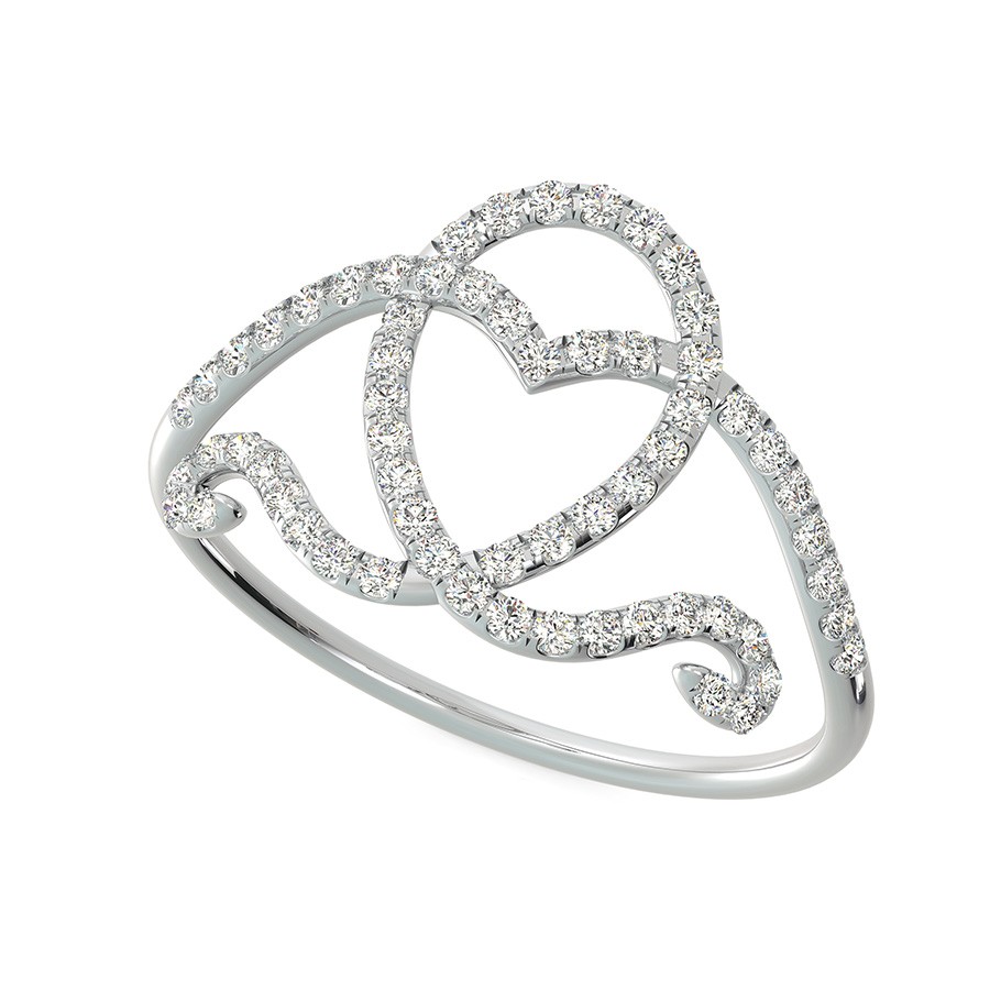 Scrolled Skinny Ring