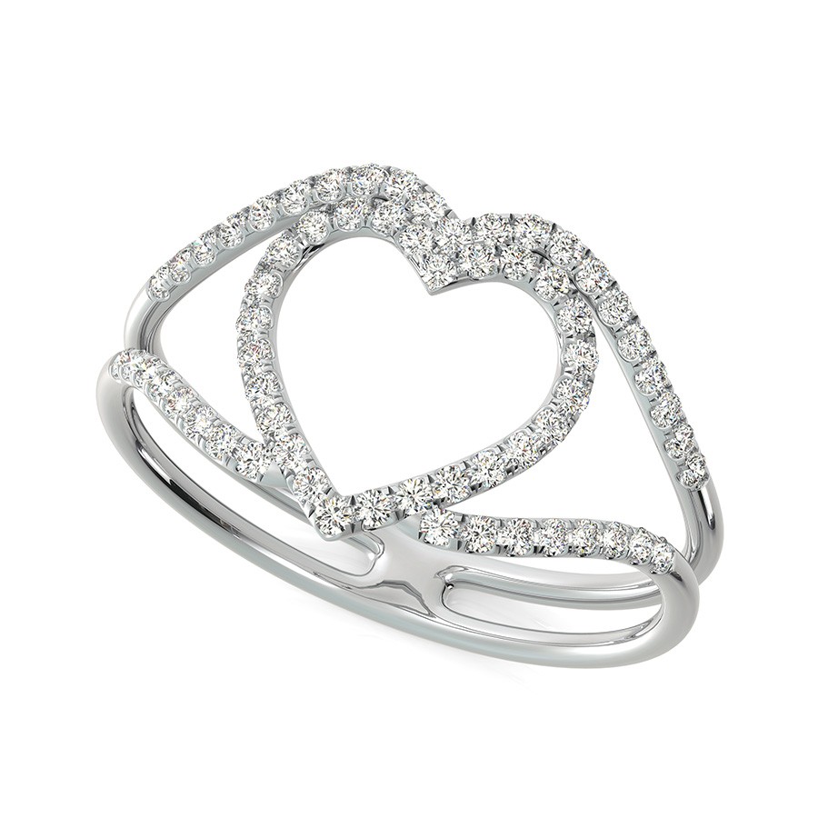 Heart Skinny Ring