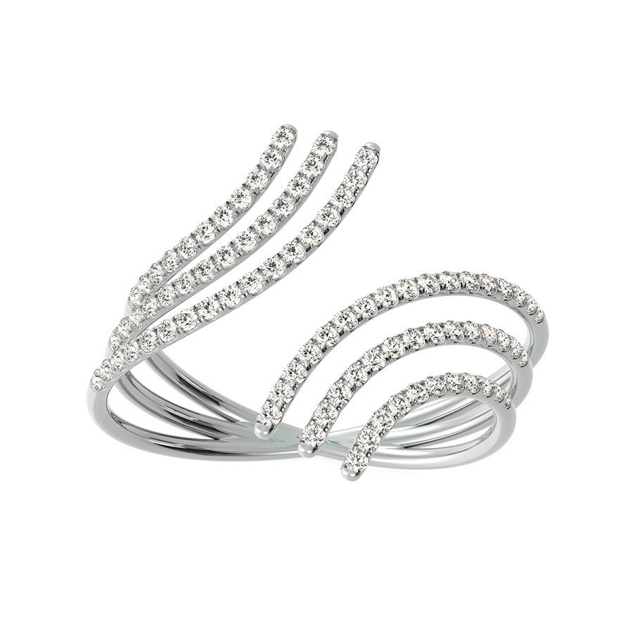 3 Row Detached Skinny Ring