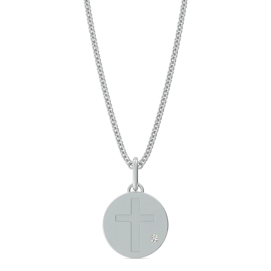 Cross Coin Pendant