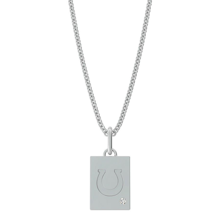 Horseshoe Rectangular Pendant