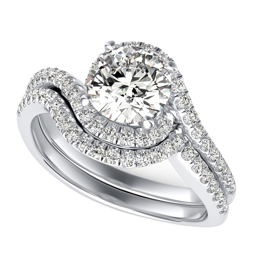 Twisted Halo Engagement Set