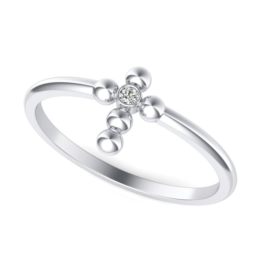 Catholic Cross Fashion Ring