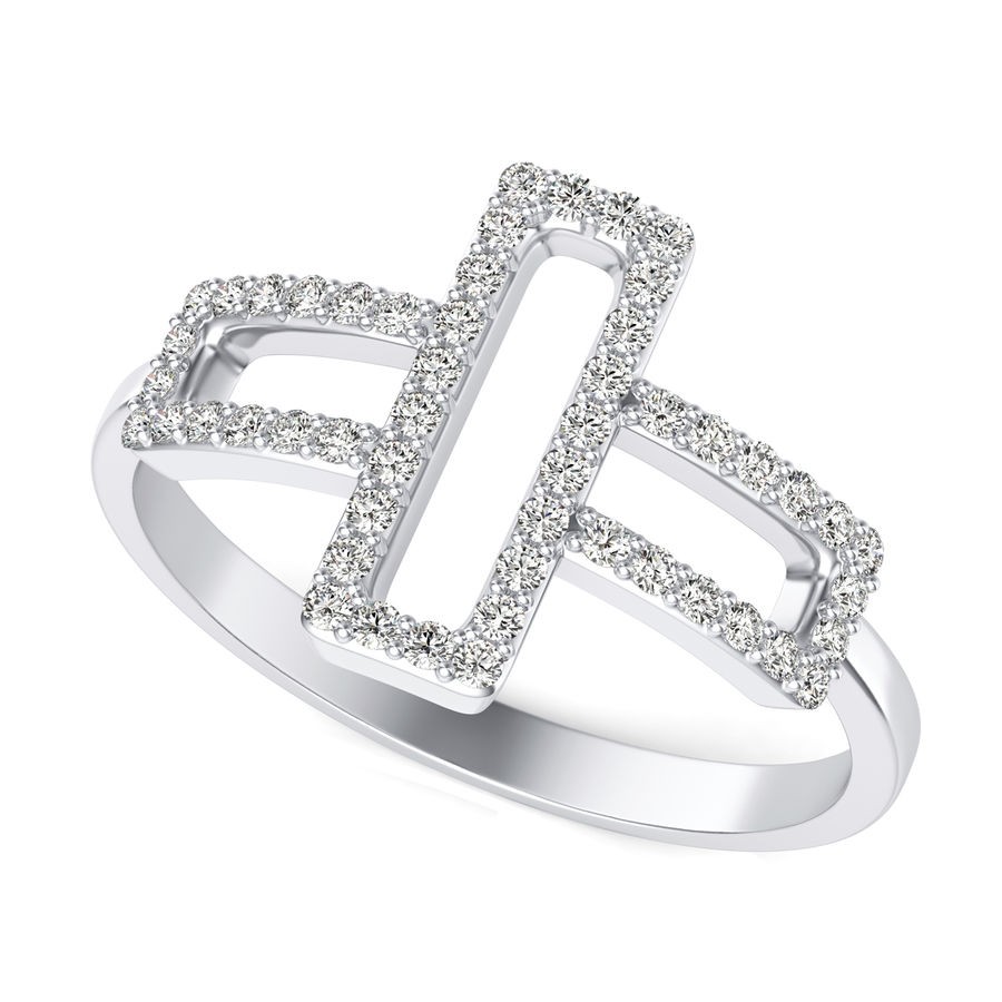 Wide Cross Fashion Ring