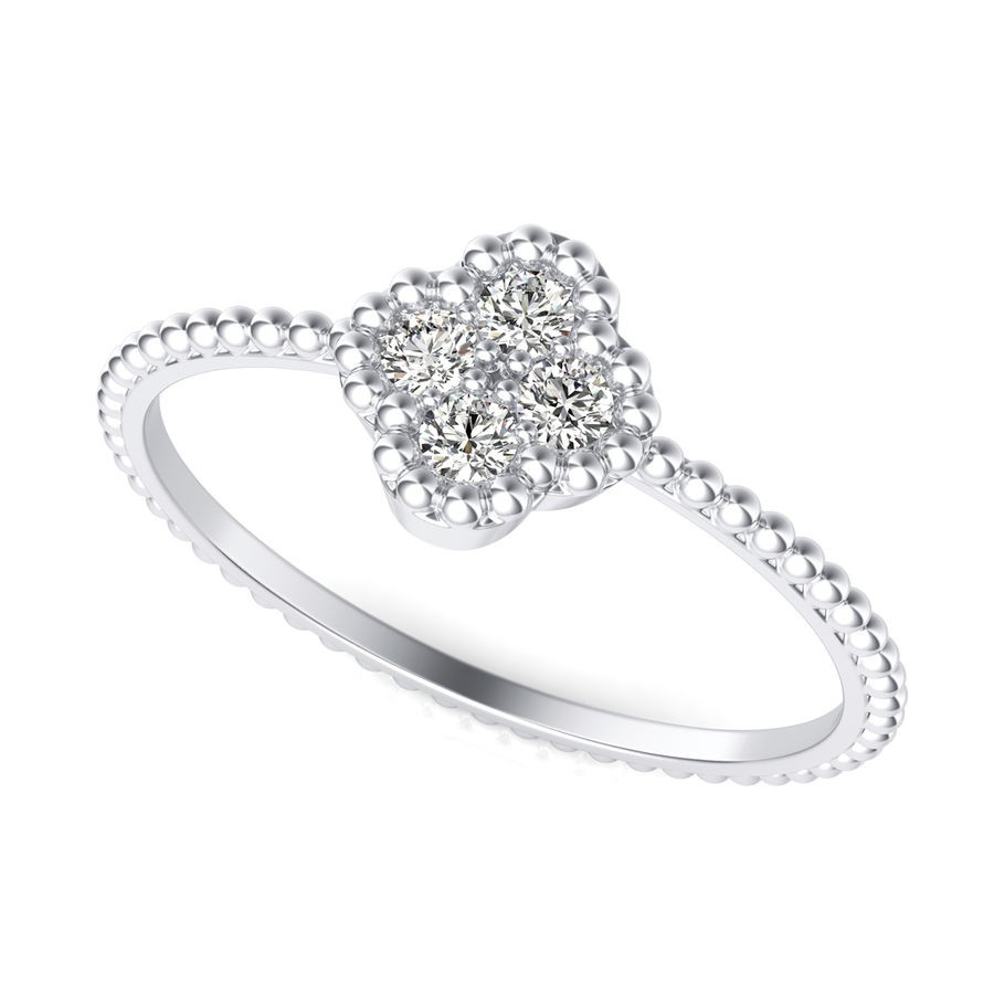 4 Leaf Clover Fashion Ring