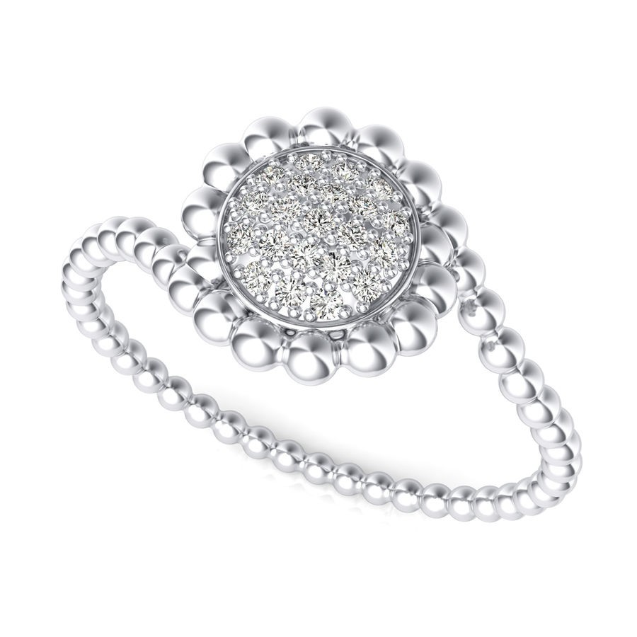 Cluster Diamonds with Ball Ring