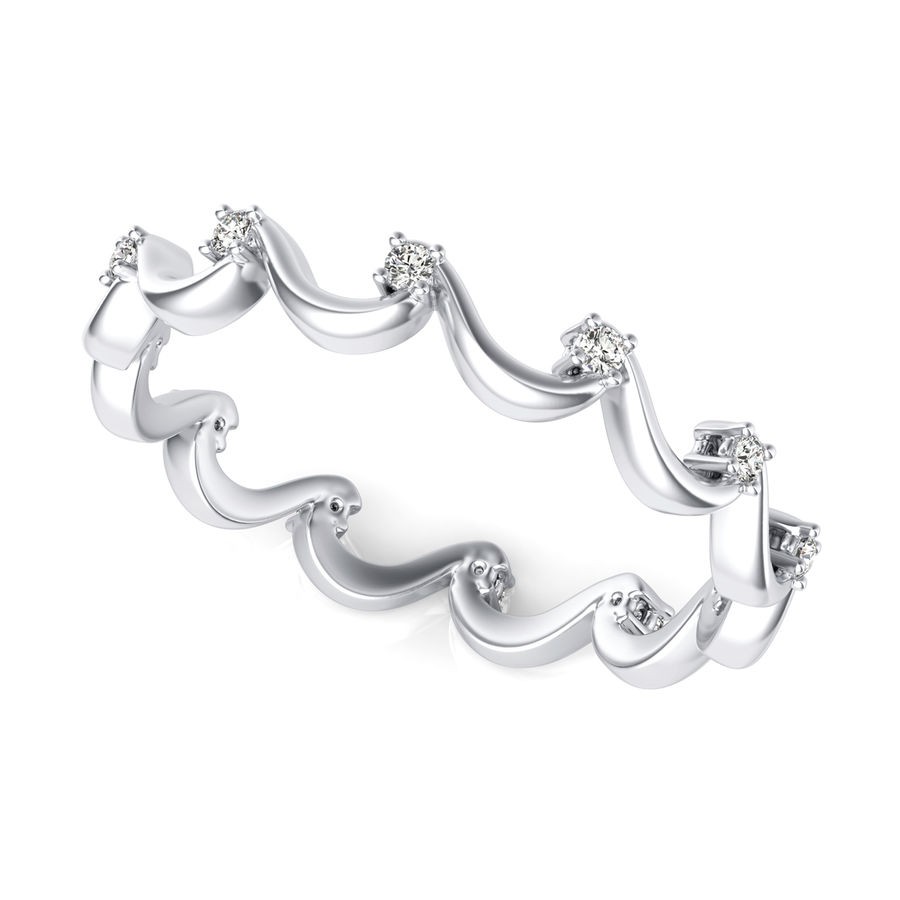 Stackable Wave Fashion Ring