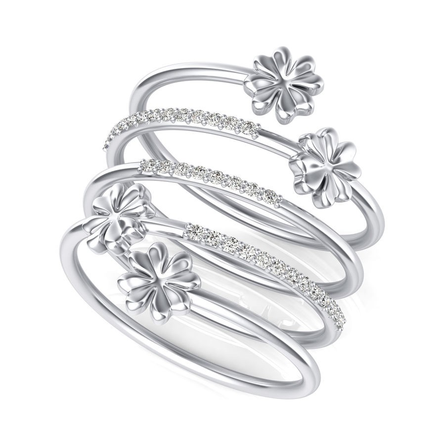 Floral Fashion Ring