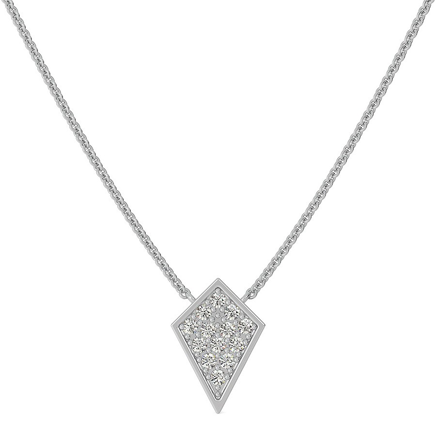 Kite Shape Cluster Pendant