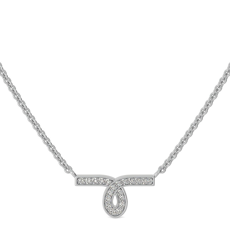 Single Ribbon Pendant