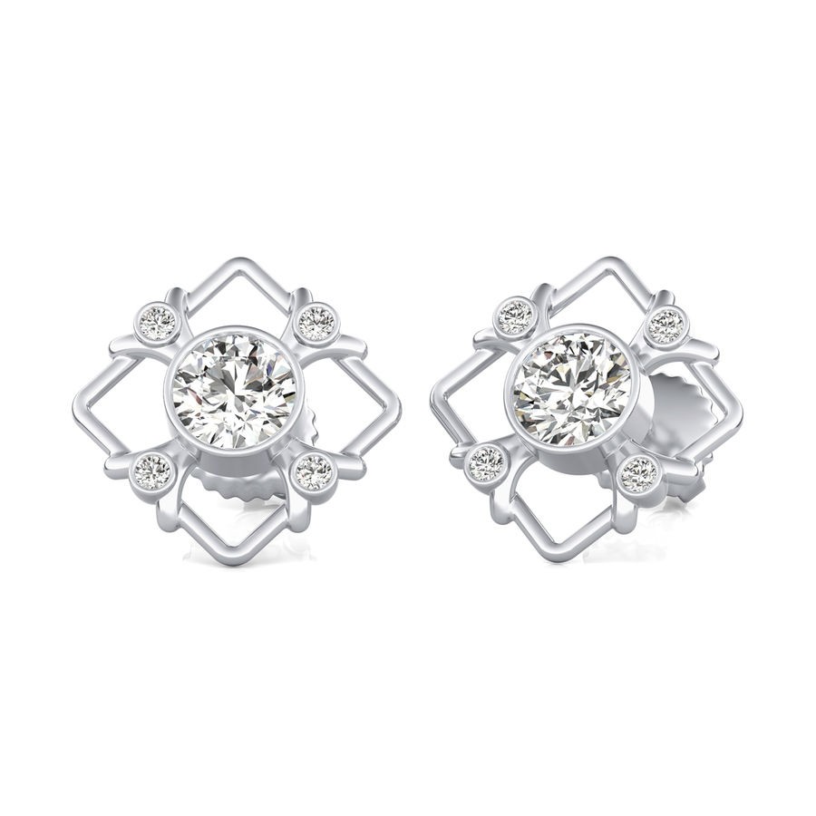 Halo Stud Earrings