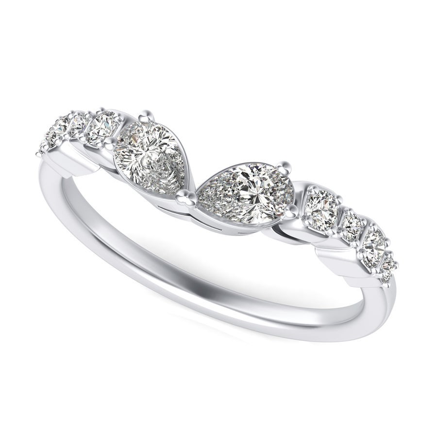 Pear Fashion Ring