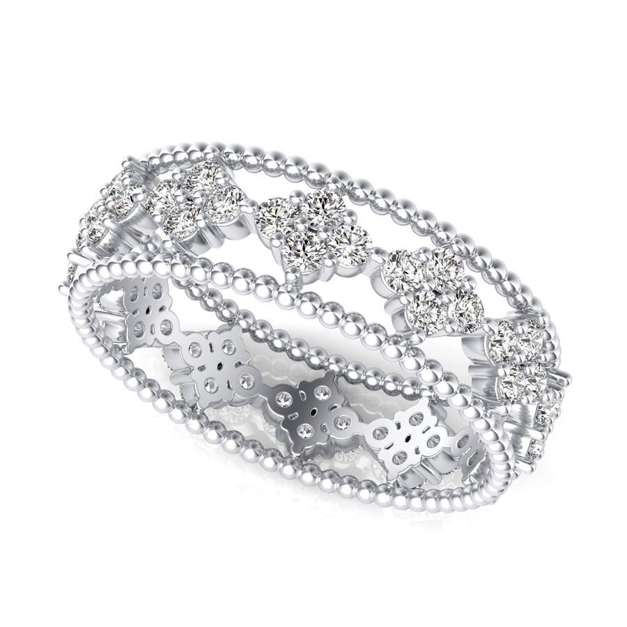 Eternity Cluster Fashion Ring
