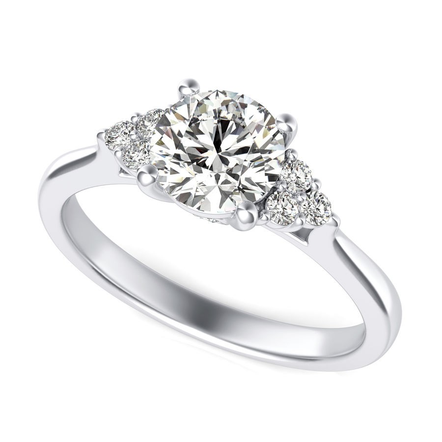 Cathedral Engagement Ring