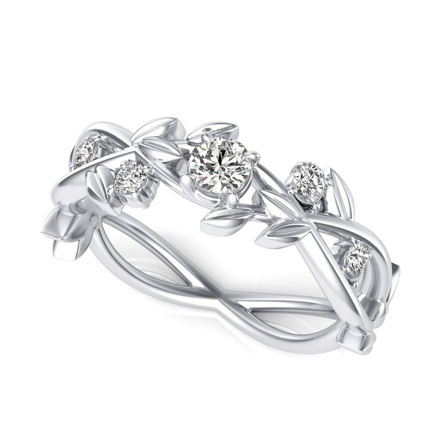 Floral Vine Ring