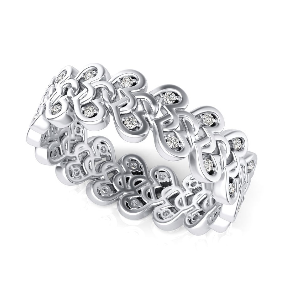 Eternity Heart Ring