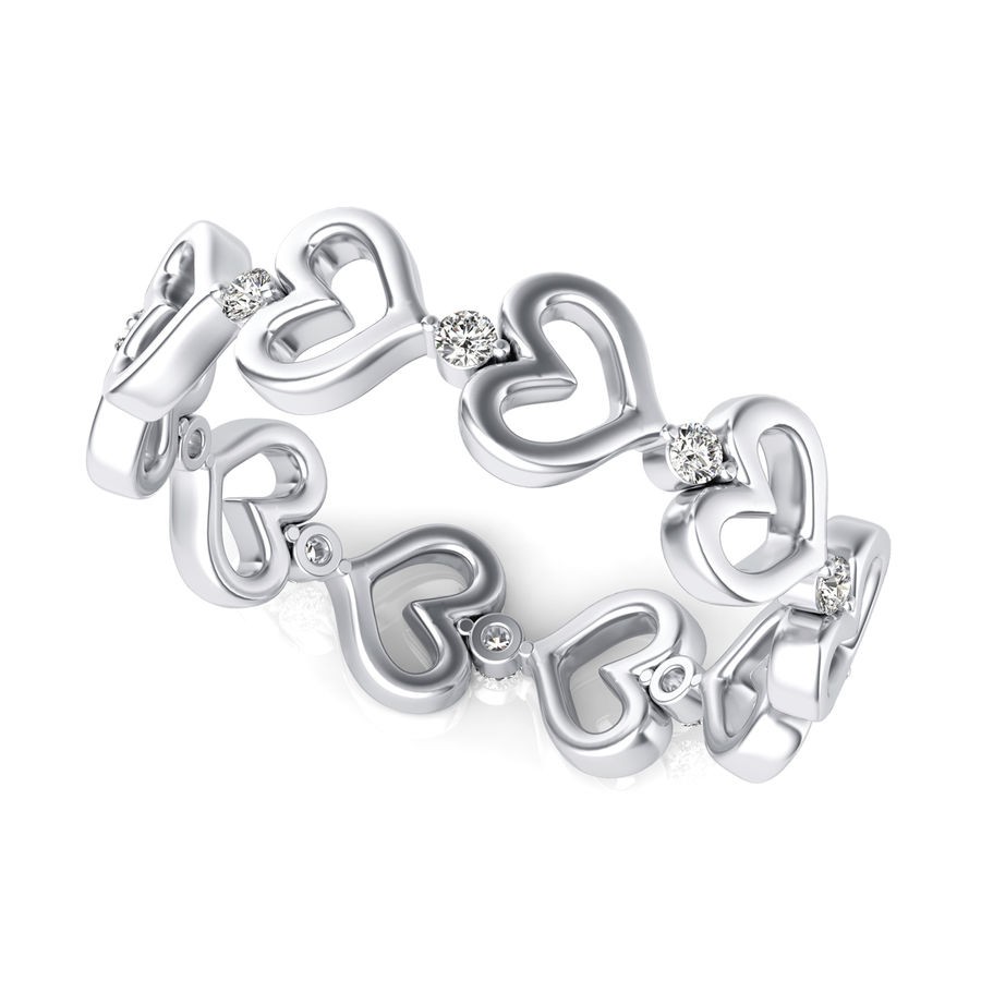 Eternity Heart Ring