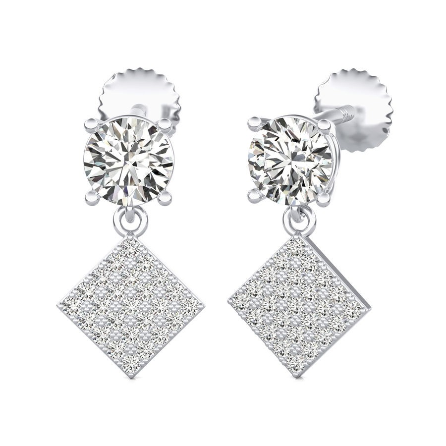 Dangle Cluster & Stud Earrings