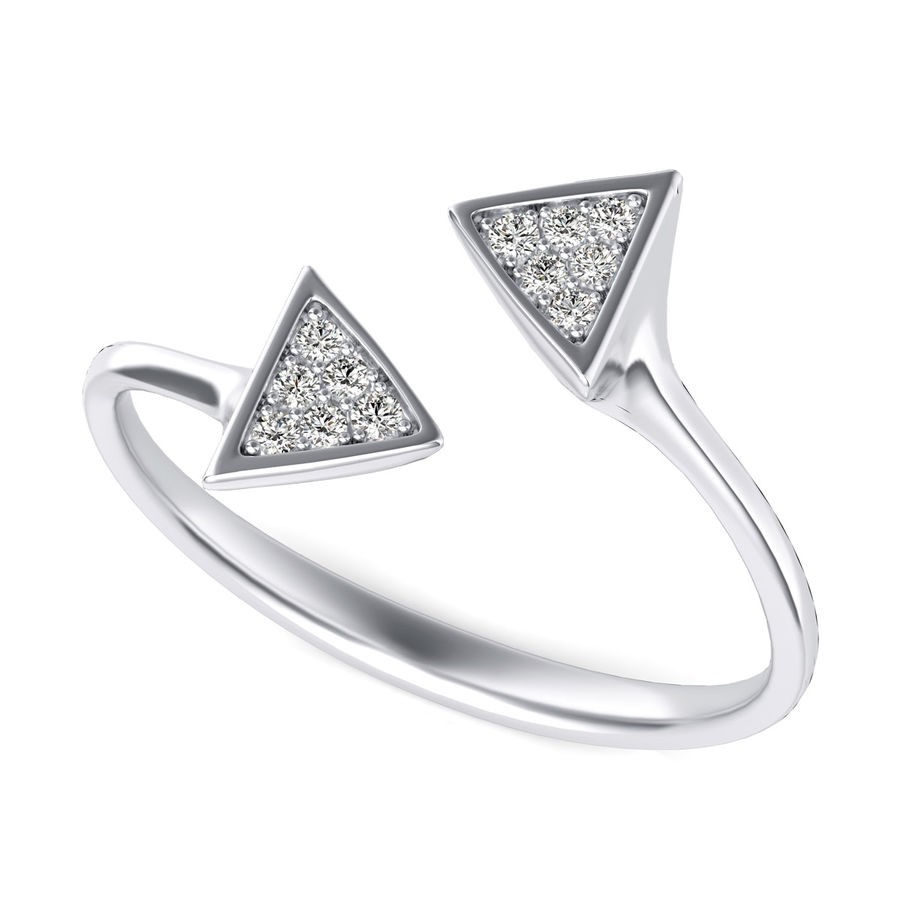 Open Triangle Ring