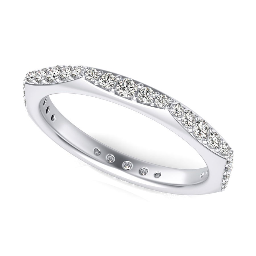 Octagon Eternity Ring