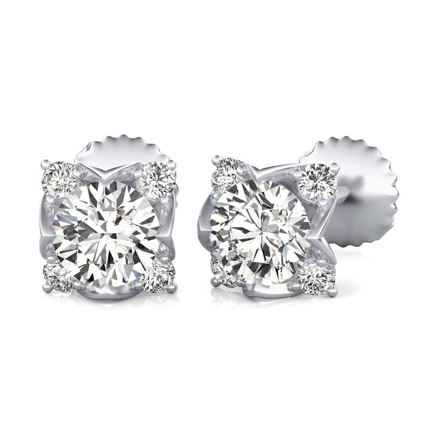 Flower Stud Earrings 