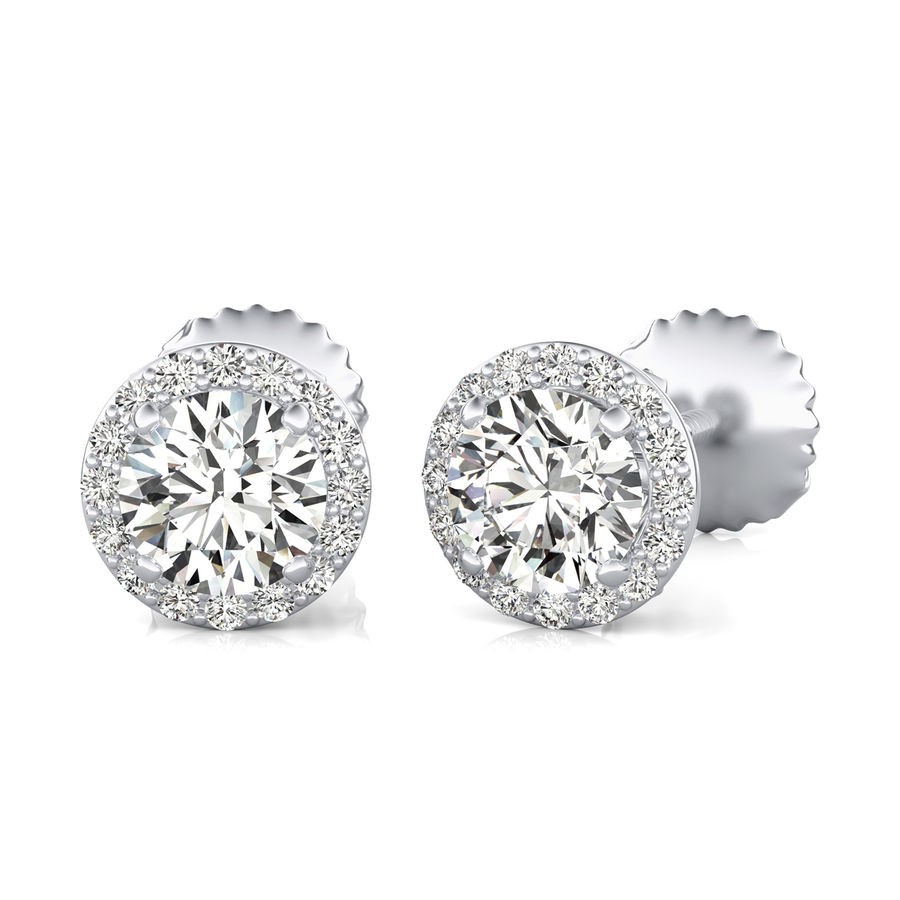 Halo Stud Earrings
