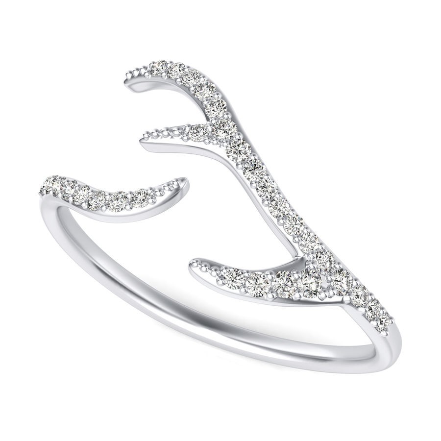 Lucky Deer Horn Ring