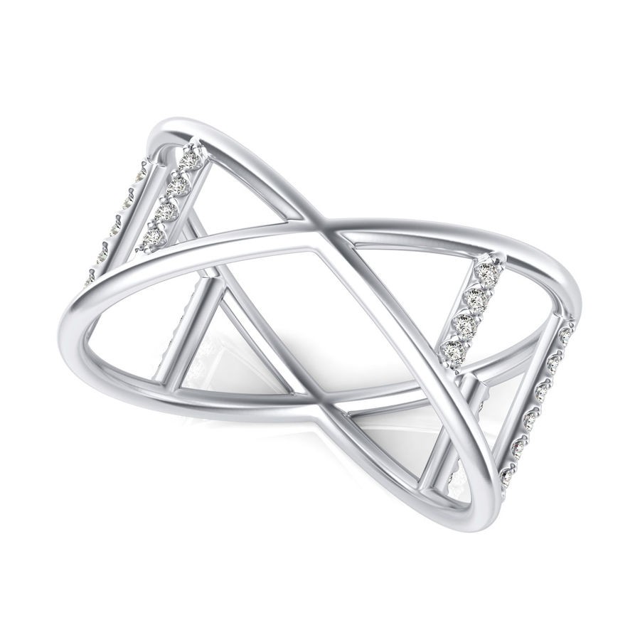 Criss Cross Ring