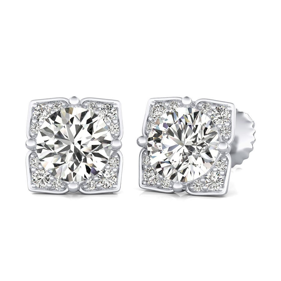 Flower Halo Earrings