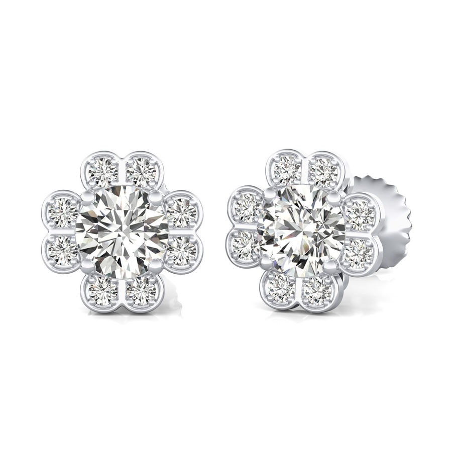 Flower Halo Earrings