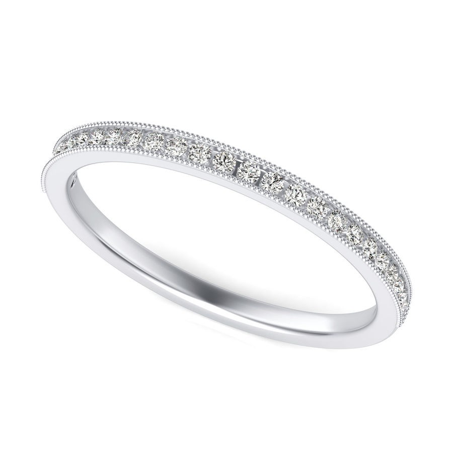 Channel Half Eternity Band
