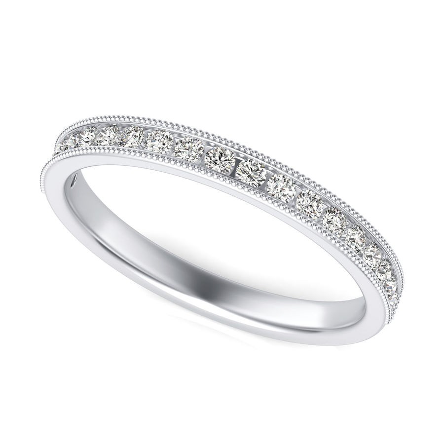 Channel Half Eternity Band