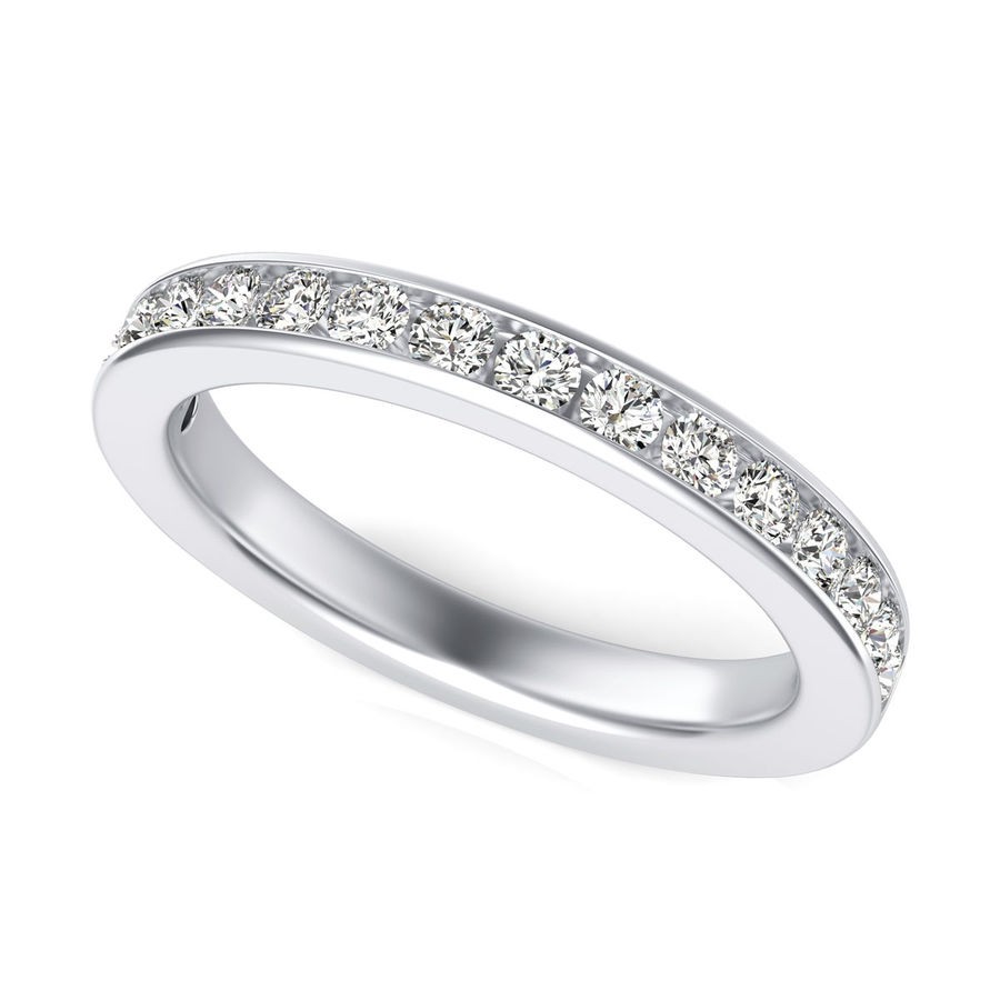 Channel Half Eternity Band